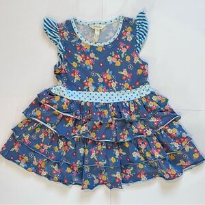 Matilda Jane Make Believe Monologue Tunic. Size 8.